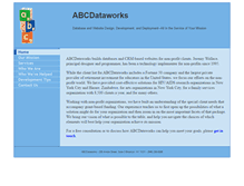 Tablet Screenshot of abcdataworks.com